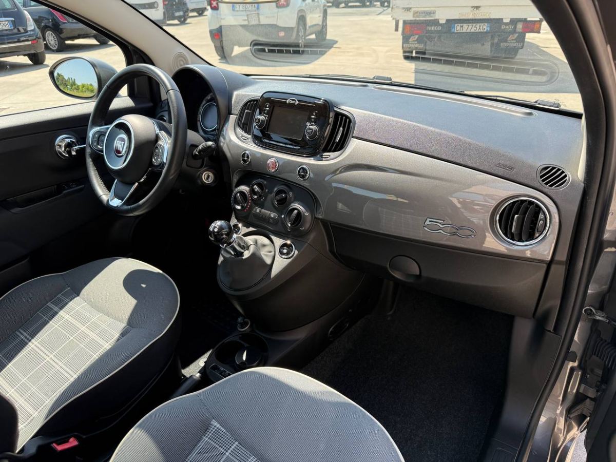FIAT 500 1.2 LOUNGE 69CV MY18 2018 usata — foto 11