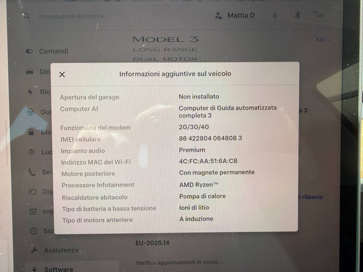 TESLA MODEL 3 LONG RANGE DUAL MOTOR AWD 2022 usata — foto 9