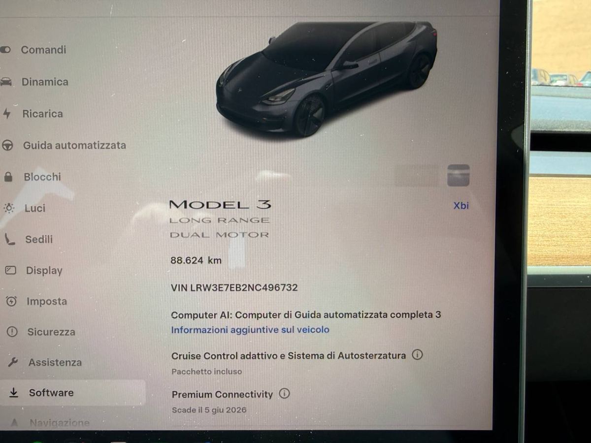 TESLA MODEL 3 LONG RANGE DUAL MOTOR AWD 2022 usata — foto 10