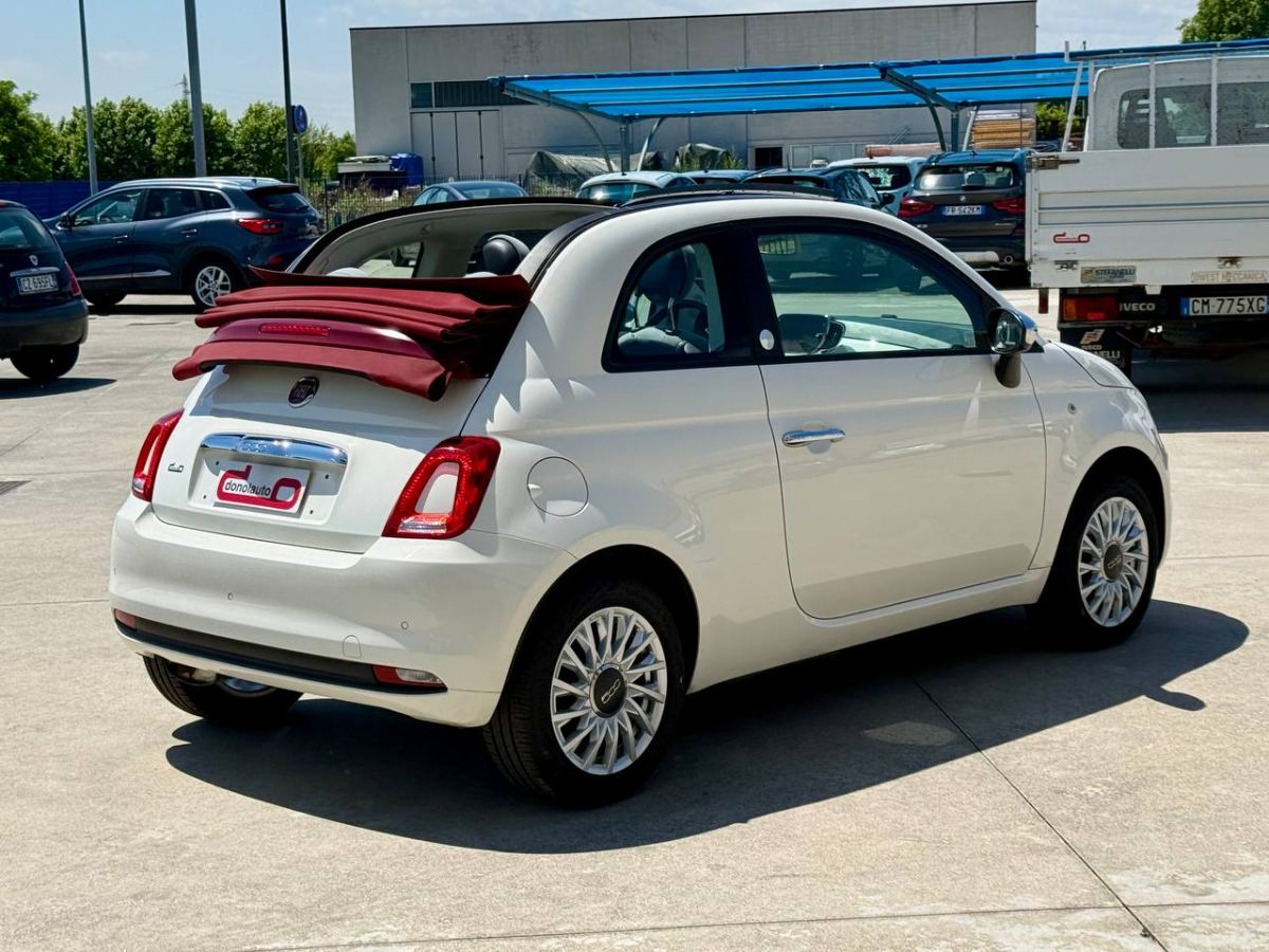 FIAT 500C 1.2 69CV MIRROR 2017 usata — foto 6