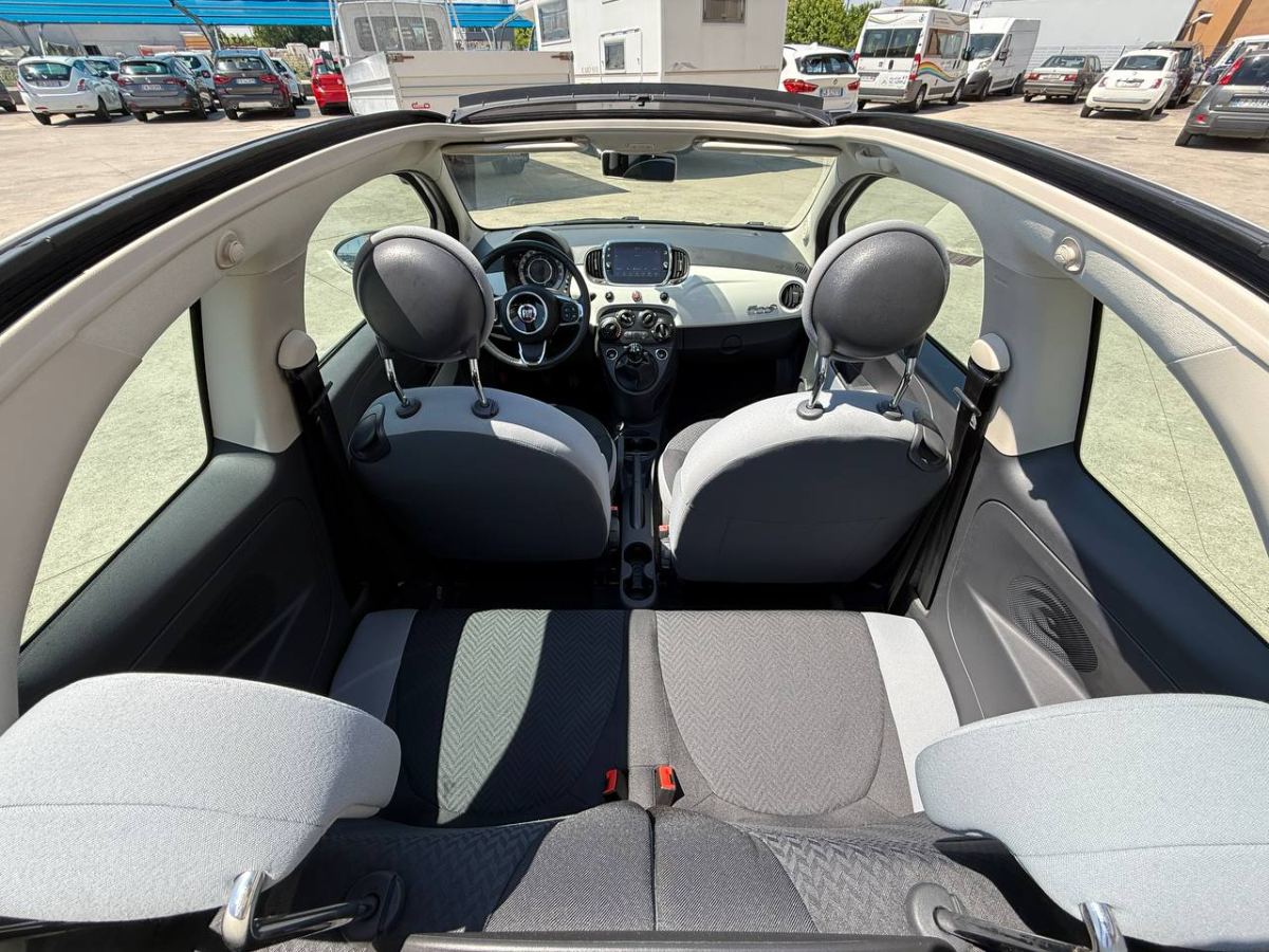 FIAT 500C 1.2 69CV MIRROR 2017 usata — foto 11