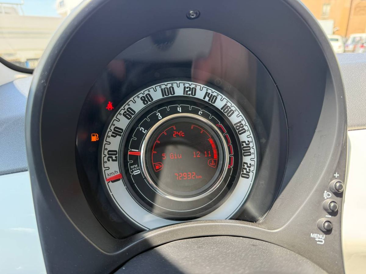 FIAT 500C 1.2 69CV MIRROR 2017 usata — foto 15