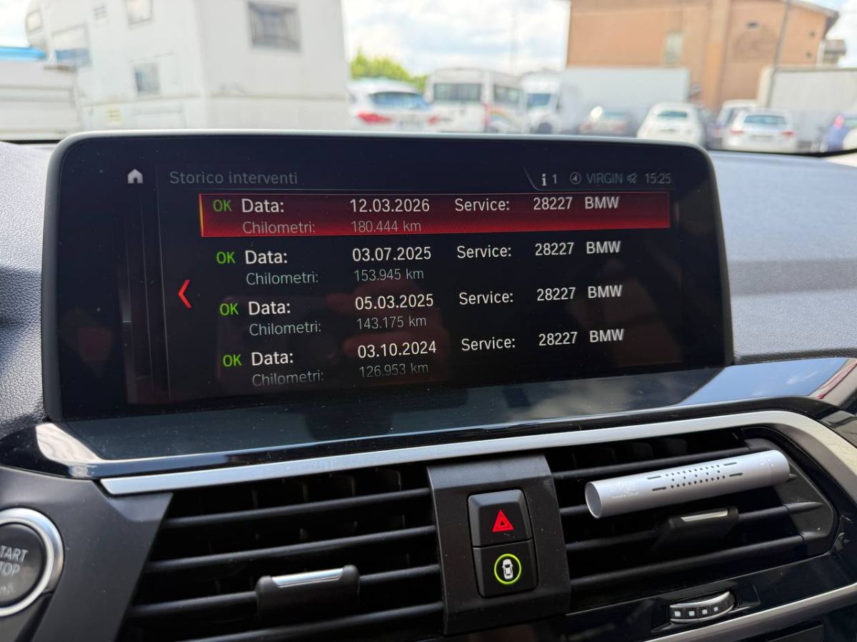 BMW X3 G01 XDRIVE 20D XLINE 190CV 2018 usata — foto 7