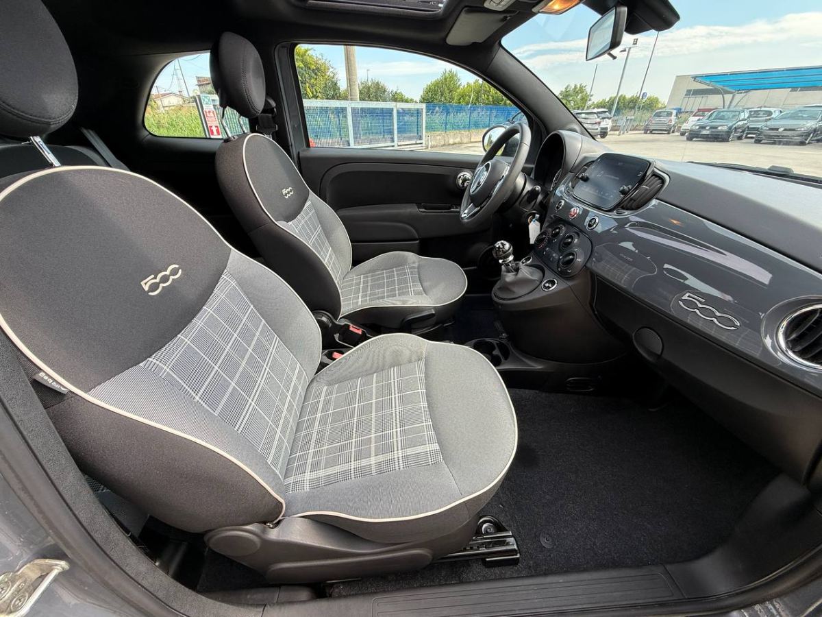 FIAT 500 1.2 LOUNGE MY20 TETTO APRIBILE 2019 usata — foto 11