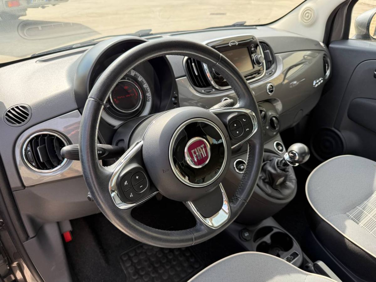 FIAT 500 1.2 69CV LOUNGE MY18 2017 usata — foto 7