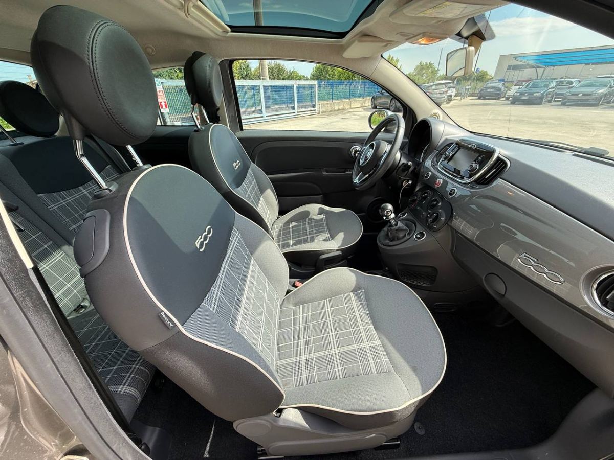 FIAT 500 1.2 69CV LOUNGE MY18 2017 usata — foto 11