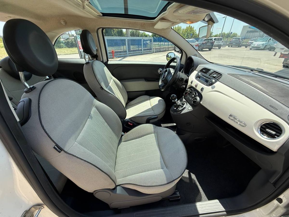 FIAT 500 1.2 LOUNGE 69CV 2010 usata — foto 11