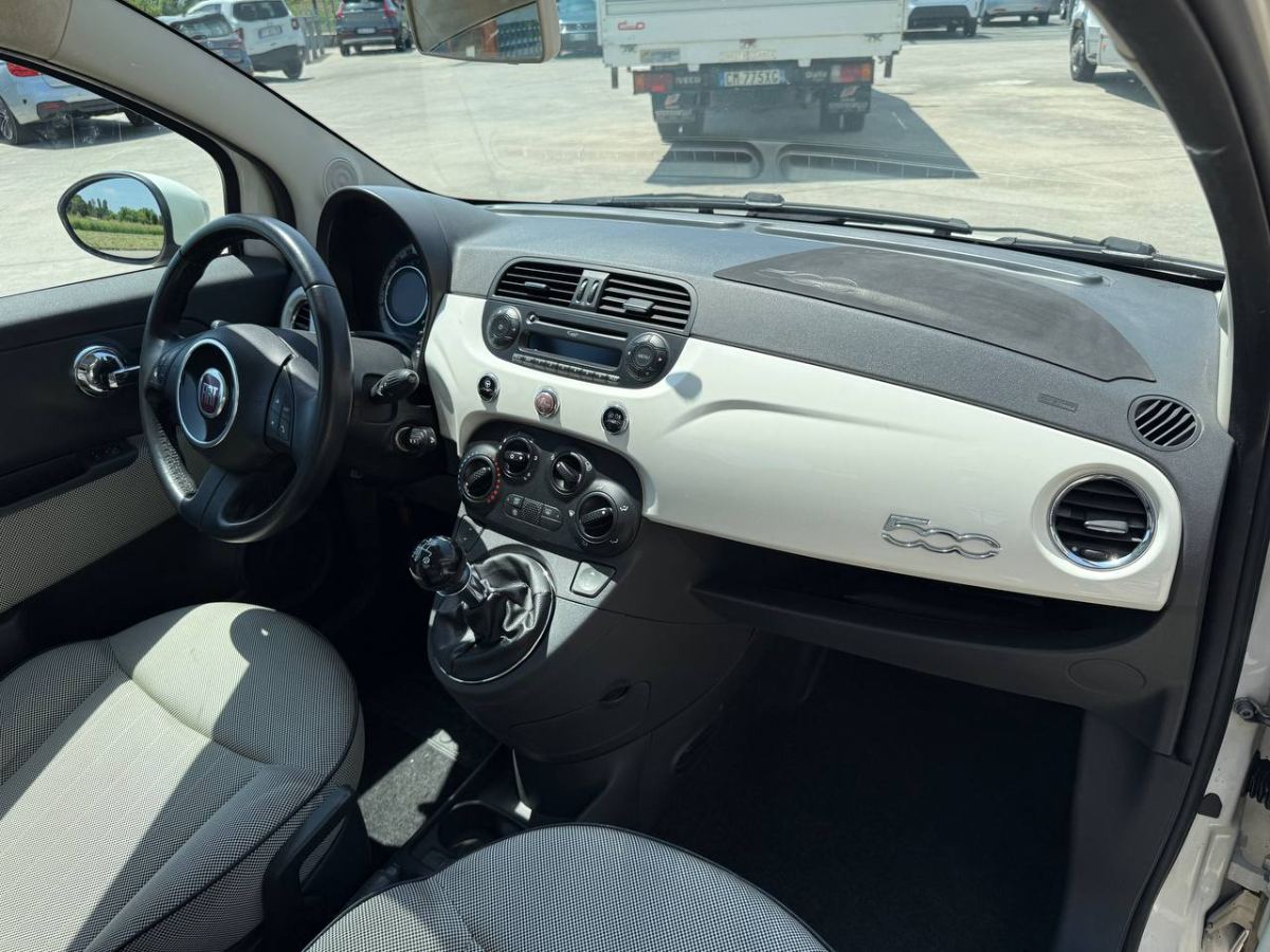 FIAT 500 1.2 LOUNGE 69CV 2010 usata — foto 12