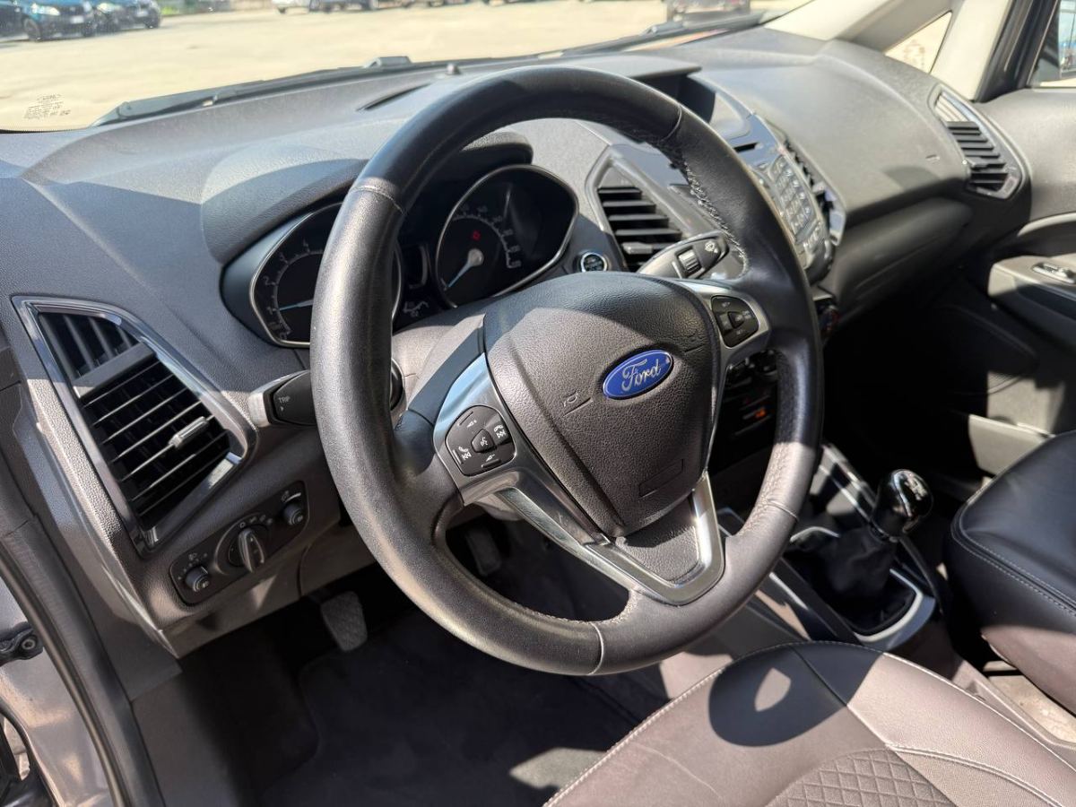 FORD ECOSPORT 1.0 125CV ECOBOOST TITANIUM S 2017 usata — foto 9