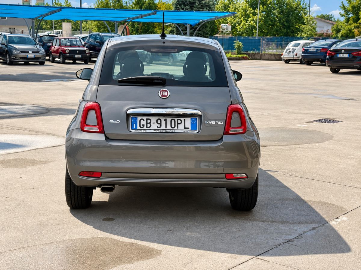 FIAT 500 1.0 HYBRID LOUNGE 70CV MY20 2020 usata — foto 5