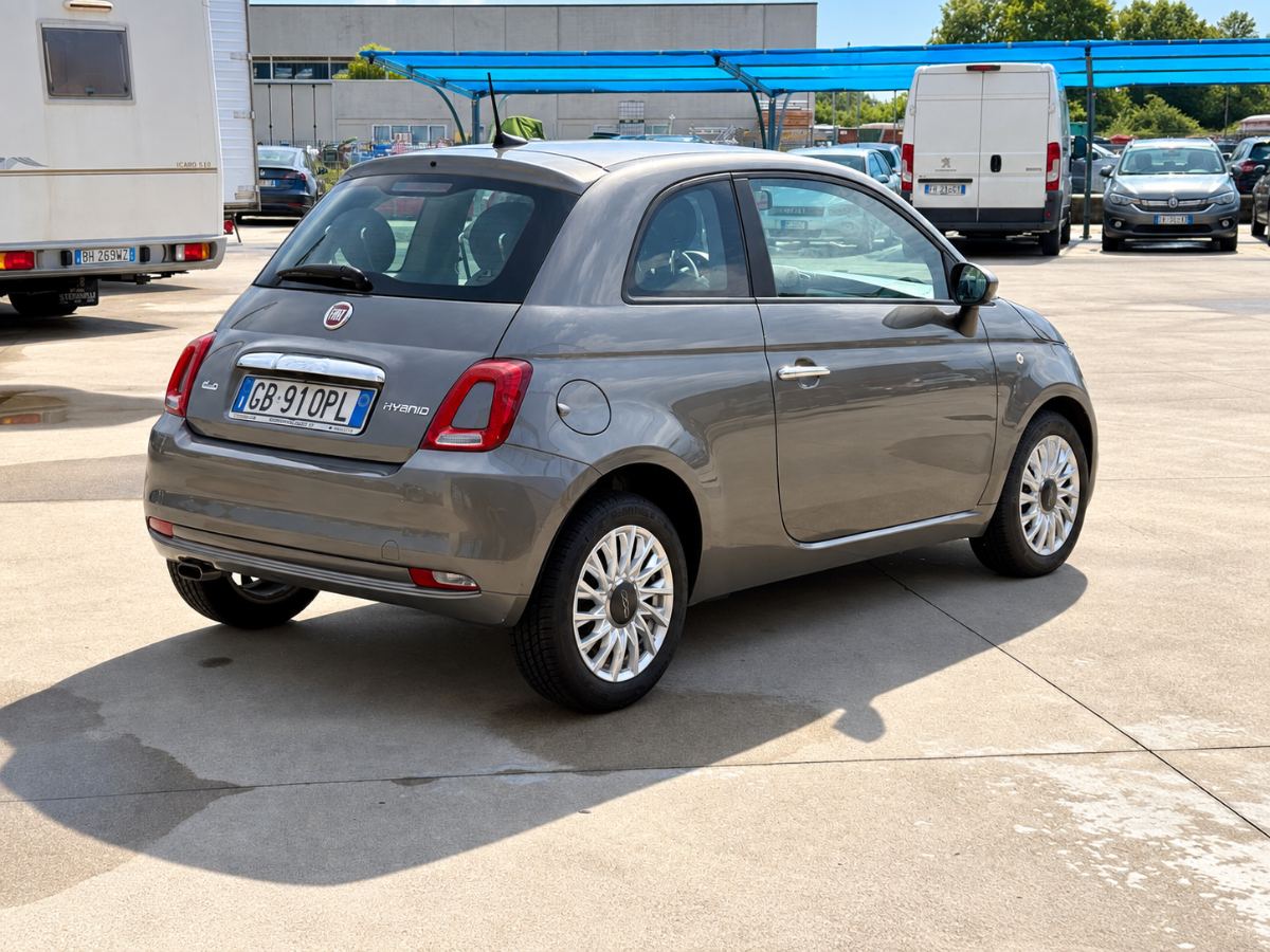 FIAT 500 1.0 HYBRID LOUNGE 70CV MY20 2020 usata — foto 4
