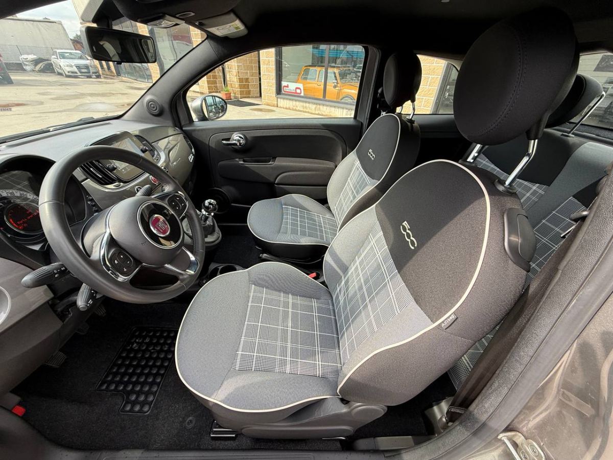 FIAT 500 1.0 HYBRID LOUNGE 70CV MY20 2020 usata — foto 8