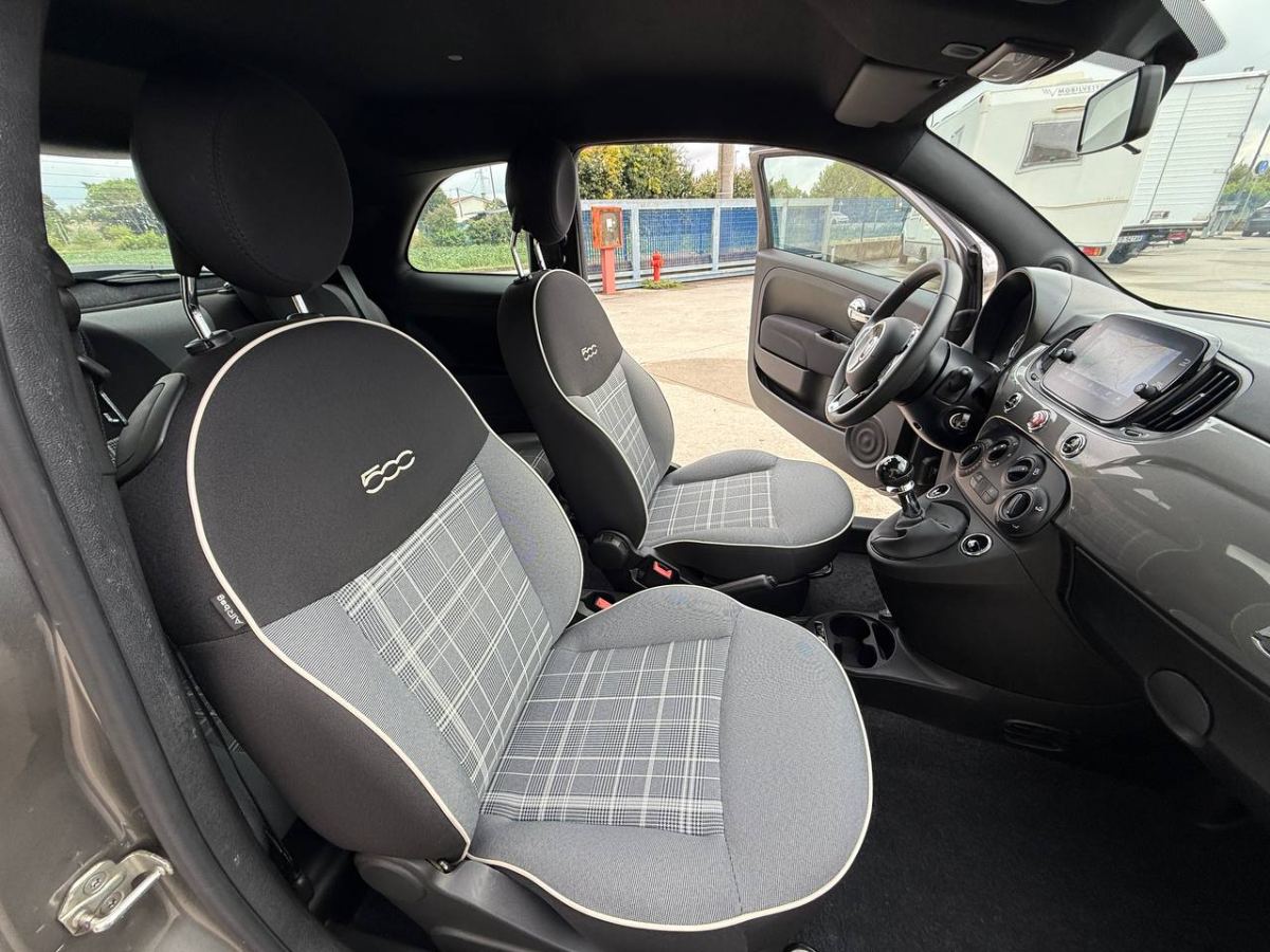 FIAT 500 1.0 HYBRID LOUNGE 70CV MY20 2020 usata — foto 10