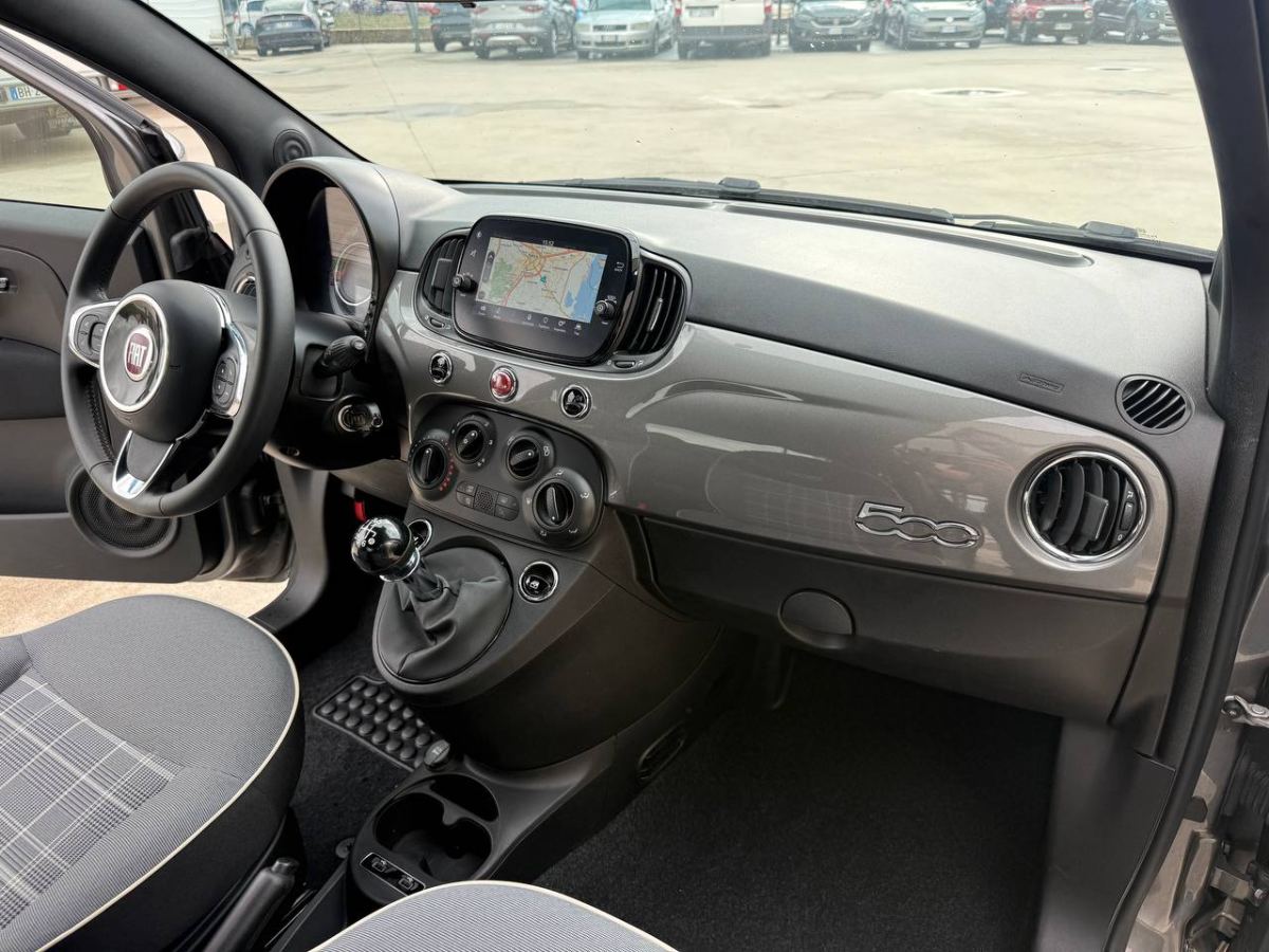 FIAT 500 1.0 HYBRID LOUNGE 70CV MY20 2020 usata — foto 12